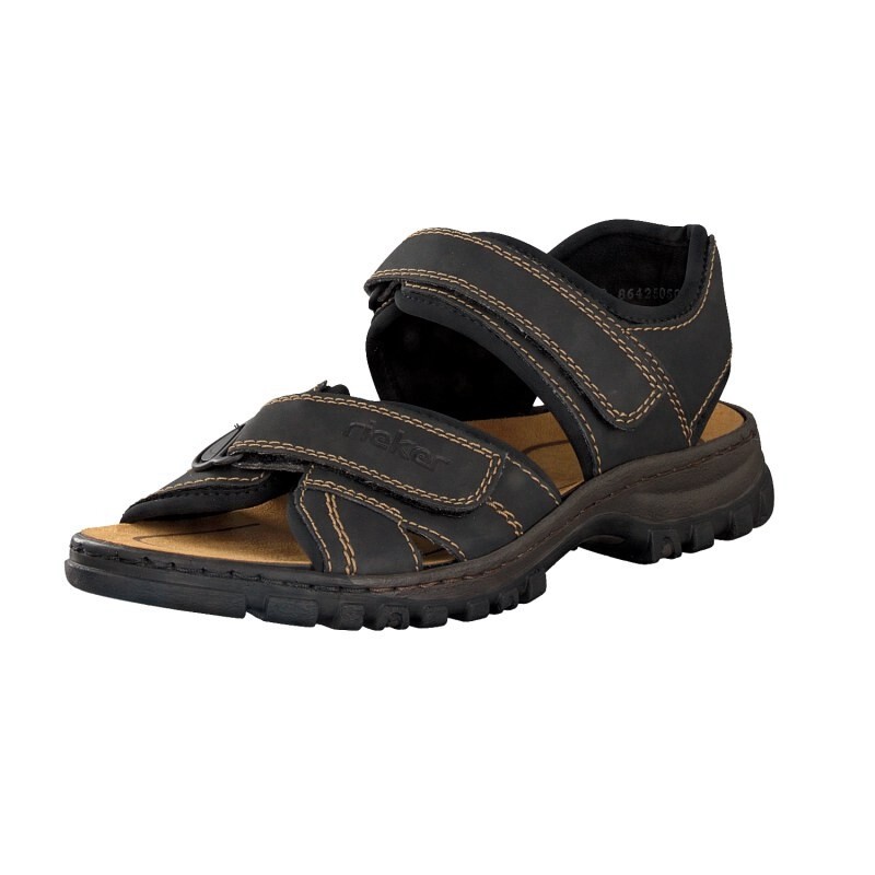 Sandália Rieker 25051-01 Para Homem - Pretas